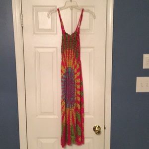Funky flowy summer dress